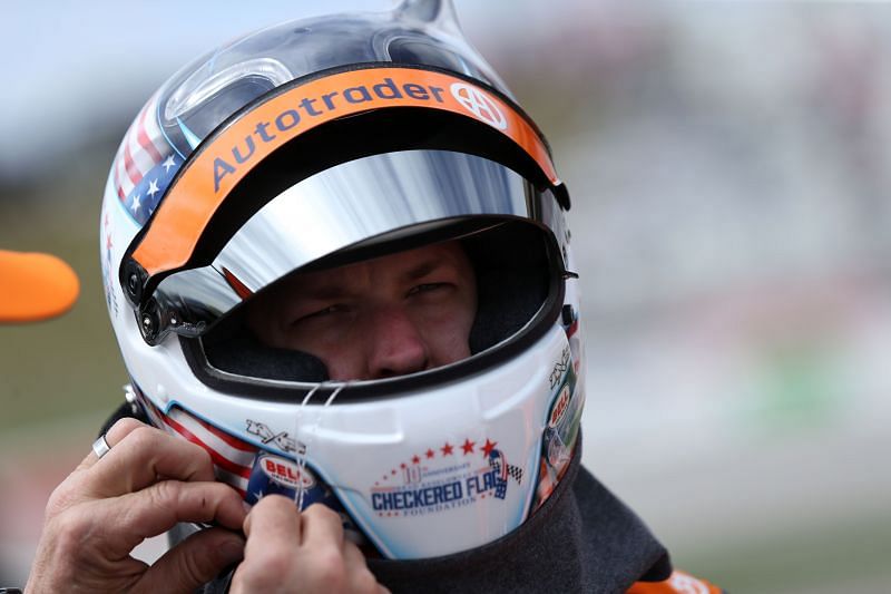 Brad Keselowski could end up staying with Penske Racing. Photo: Sean Gardner/Getty Images