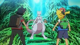 Mewtwo in the anime (Image via The Pokemon Company)