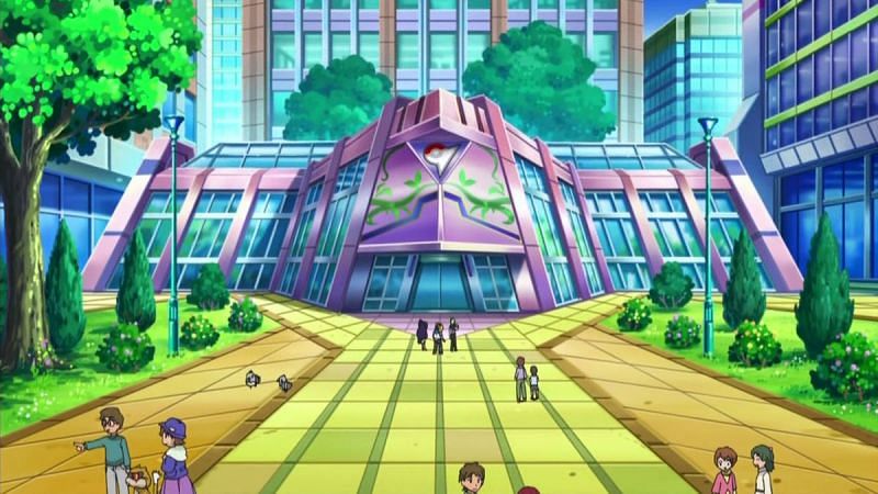 What makes this gym weird is its buggy design (Image via Bulbapedia)