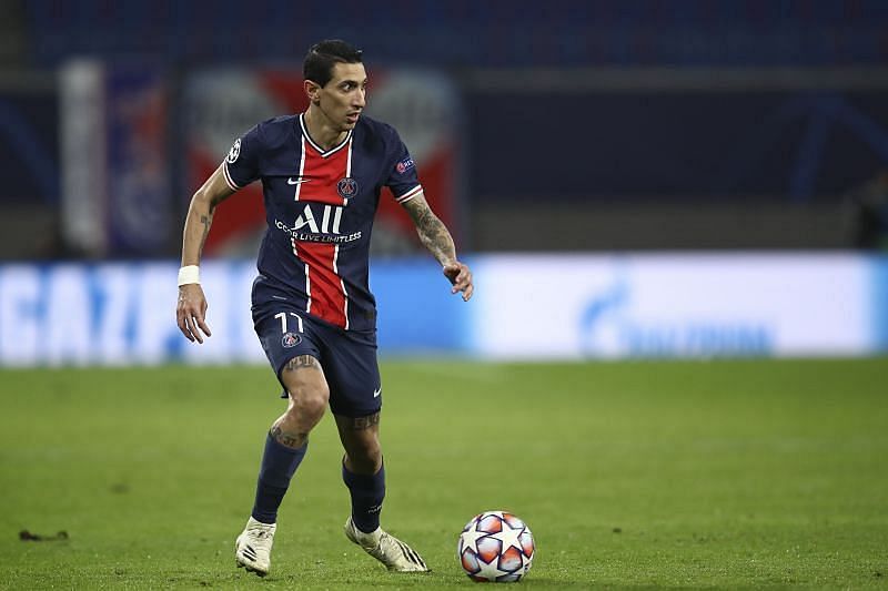Angel Di Maria struck twice against Barcelona on their last visit to Paris.