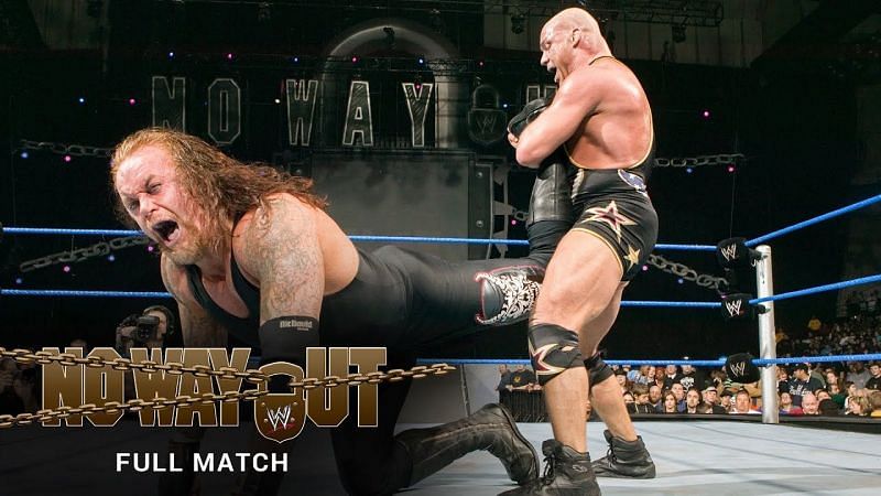 Kurt Angle and The Undertaker put on a great match