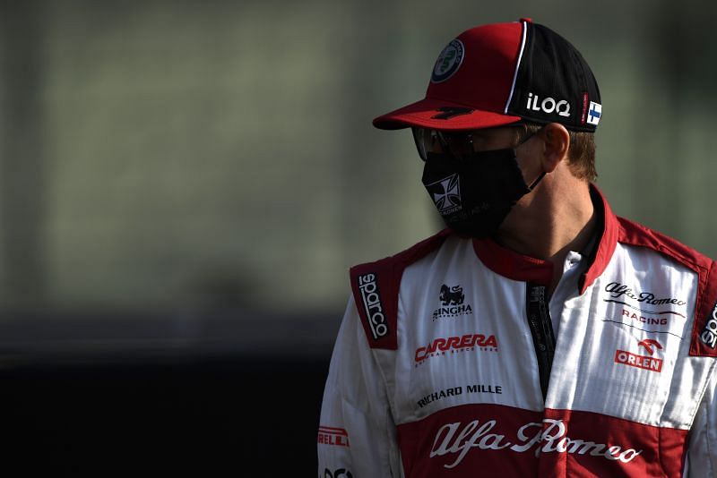 Kimi Raikkonen turned back the clock in the Bahrain Grand Prix. Photo: Mark Thompson/Getty Images