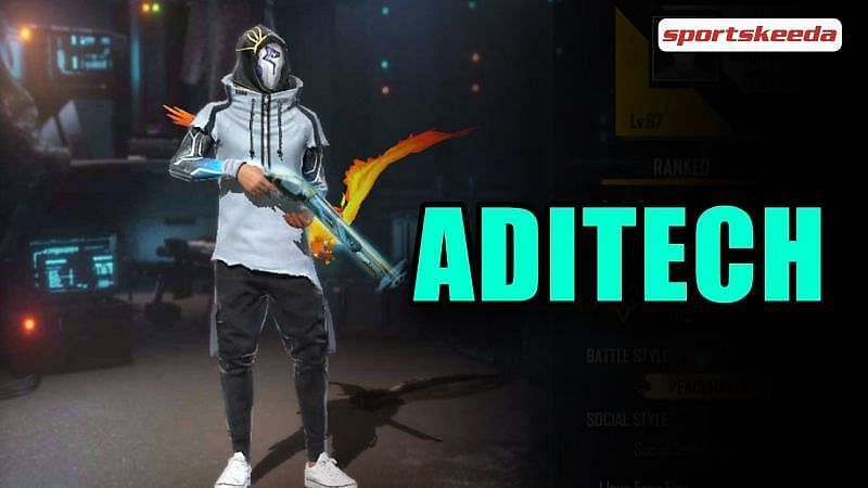 Free Fire ID of Aditech