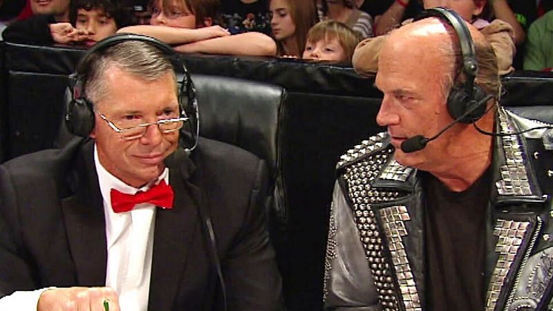 Vince McMahon and Jesse Ventura.