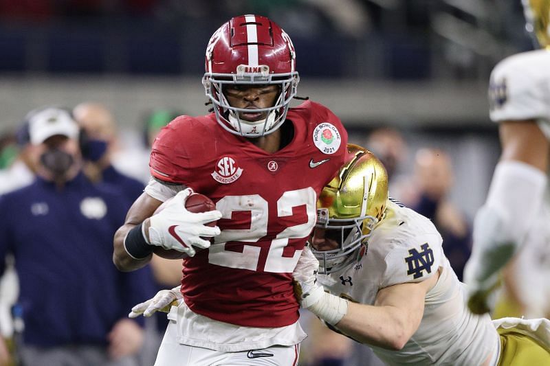 Najee Harris Pro Day results 2021: Alabama RB works out for numerous teams  at Pro Day - DraftKings Network