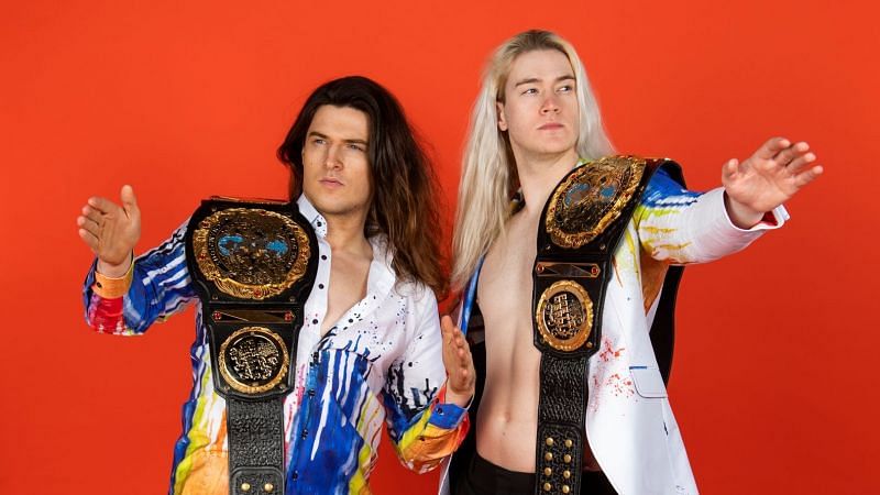 NXT UK Tag Team Champions Pretty Deadly pay tribute to iconic WWE tag teams