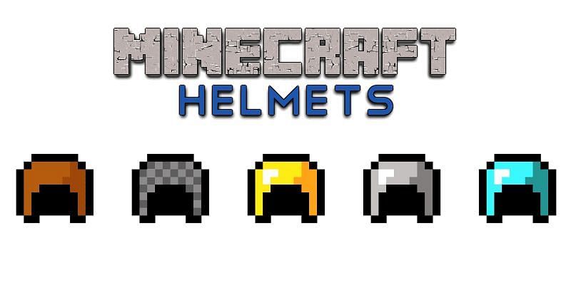 minecraft helmet template