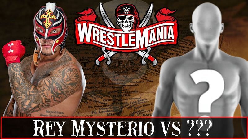 Which opponents could Rey Mysterio be set to face on the grandest stage of them all this year?