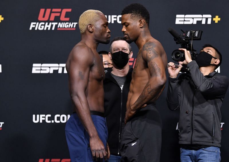 UFC Fight Night: Brunson v Holland Weigh-in