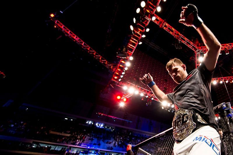 Stipe Miocic will be defending the UFC heavyweight title this Saturday at the UFC APEX.