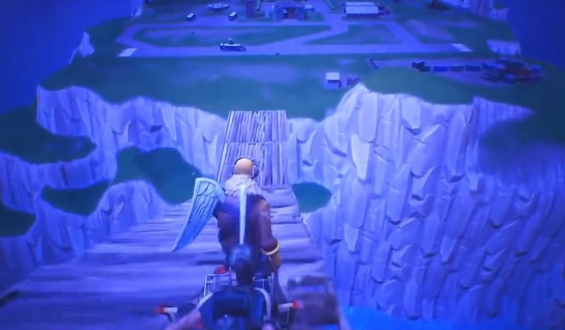 Trying to visit the Spawn Island ruins the player&#039;s experience in that game (Image via YouTube)