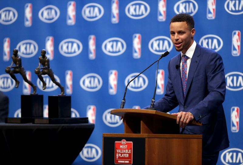 Stephen Curry's NBA MVP Press Conference.