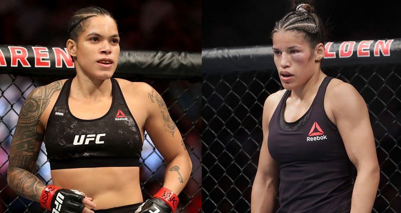 Amanda Nunes (Left) and Julianna Pena (Right)