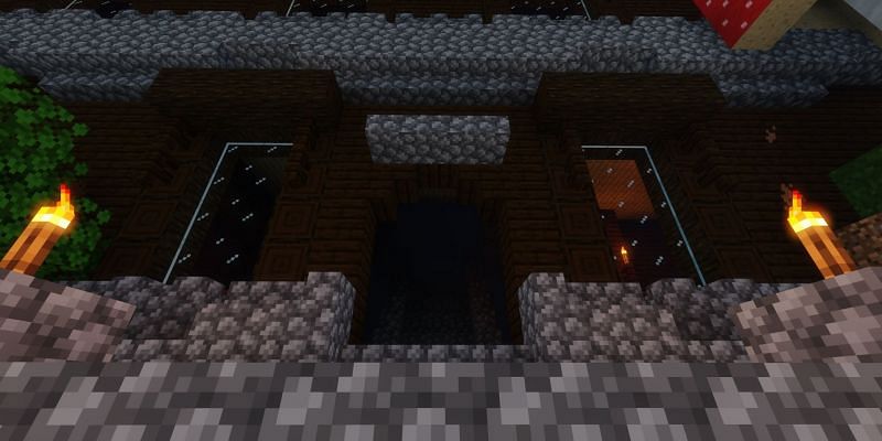 Players may enter at their own risk (Image via Minecraft)
