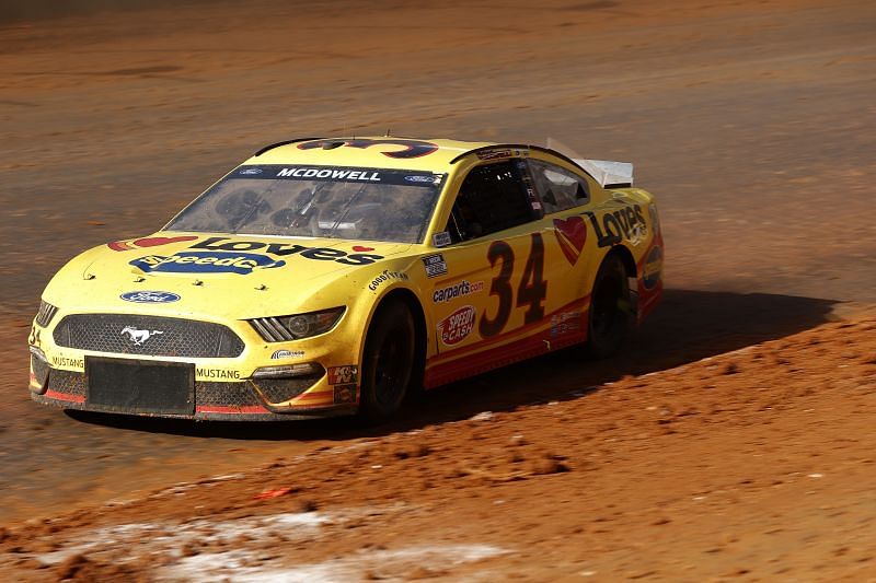 Michael McDowell might just be a long shot for the 2021 Cup Series title. Photo: Chris Graythen Getty Images.