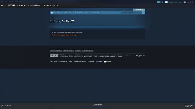 Steam accidentally removes Counter Strike: Global Offensive from its store  