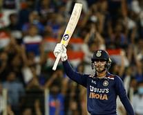 Watch: Ishan Kishan hits two mighty sixes to reach his maiden T20I 50