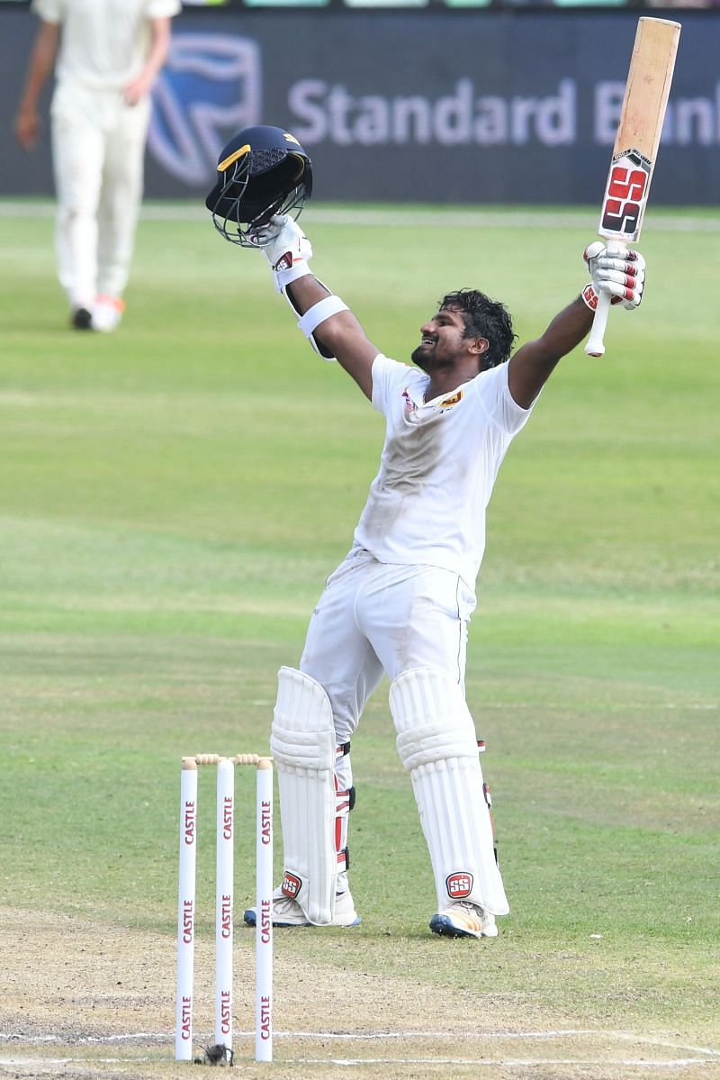 Ecstatic: Kusal Perera after pulling off the impossible