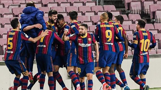 Barcelona 3-0 (3-2 on agg.) Sevilla: 5 hits and flops as Catalans produce amazing comeback to reach finals | Copa Del Rey 2020-21
