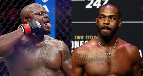 Derrick Lewis (Left) and Jon Jones (Right)