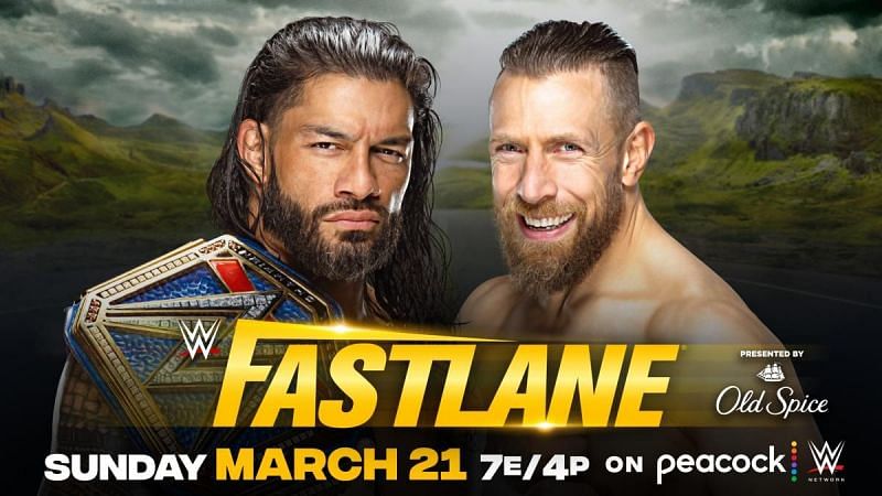 Roman Reigns and Daniel Bryan will face each other for the second time at Fastlane.