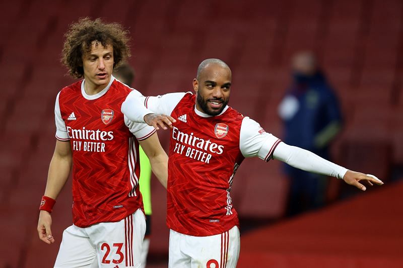 David Luiz and Alexandre Lacazette could be leaving Arsenal in the summer