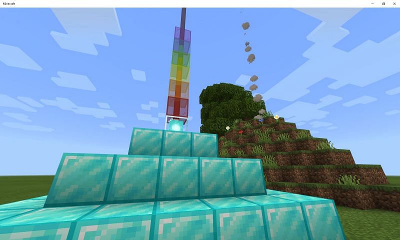 how to use beacon minecraft