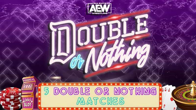 AEW: Double or Nothing Event Poster, All Elite Wrestling