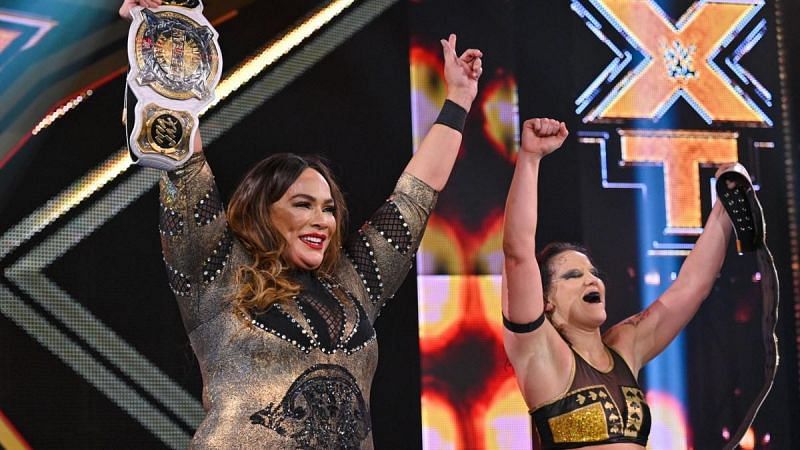 The Women&#039;s Tag Team Championship match on WWE NXT had a surprise ending