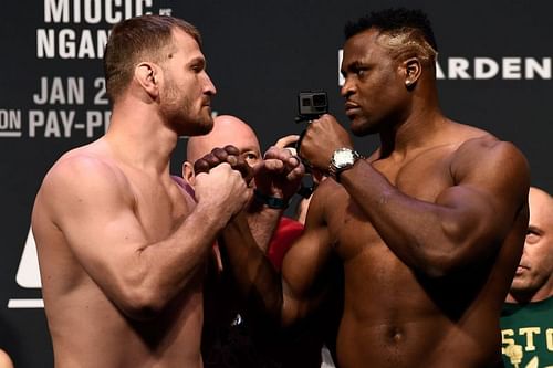 Miocic vs Ngannou 2 will headline tonight's UFC 260 PPV event