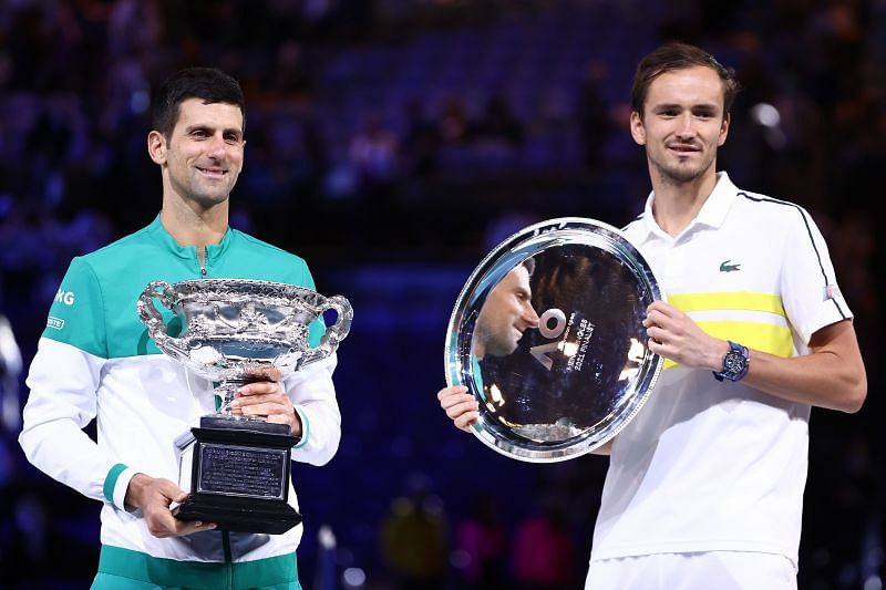 Novak Djokovic beat Daniil Medvedev in the 2021 Australian Open final