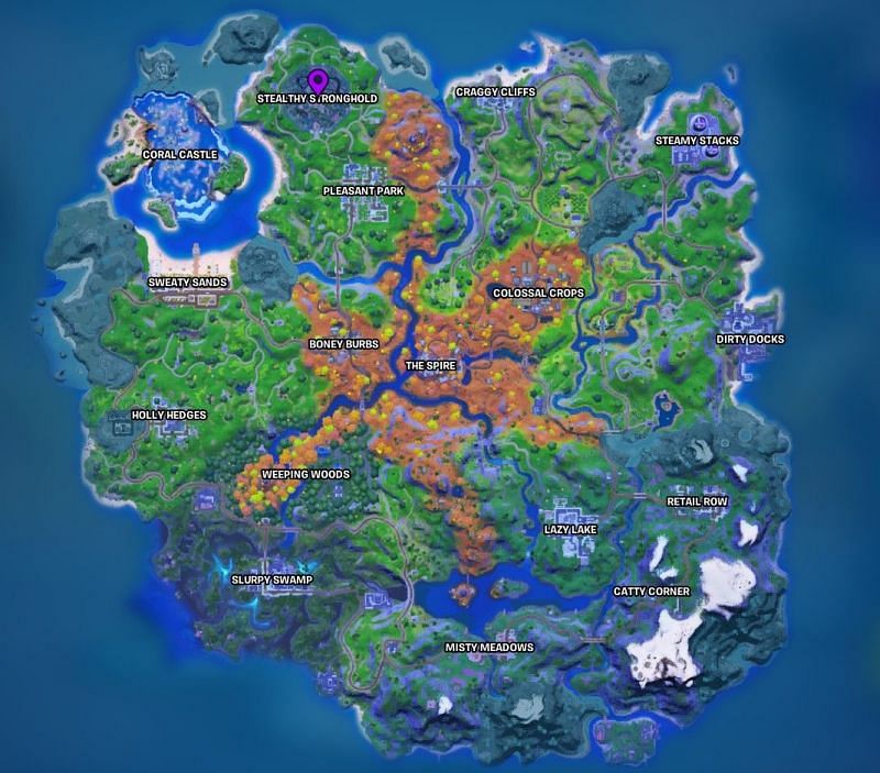 Fortnite Season 6 week 3 challenges: Catch fish at Stealthy Stronghold ...