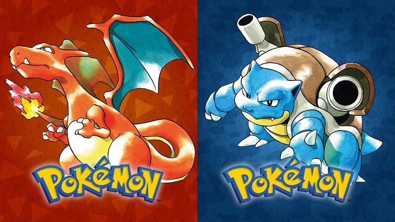 Pokemon Red and Blue box-art (Image via Game Freak)