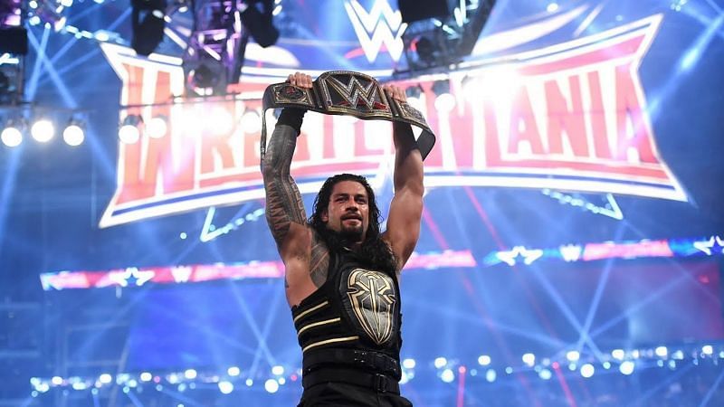 Roman Reigns defeated Triple H in the main event of WrestleMania 32 to become the WWE World Heavyweight Champion