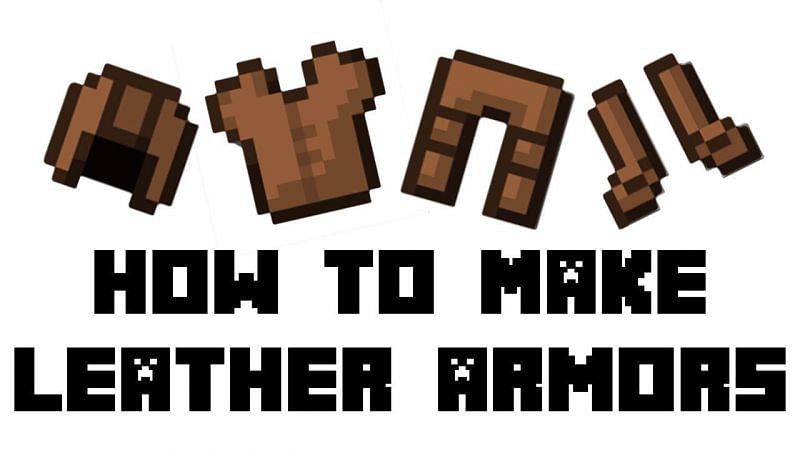 How to get leather armor in Minecraft