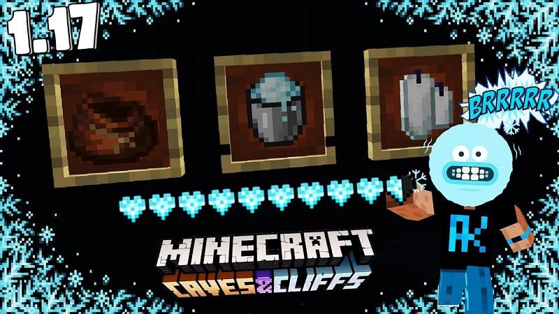 Minecraft gamers can obtain these buckets by right-clicking a snow-filled cauldron with an empty bucket (Image via Akan22, Youtube)