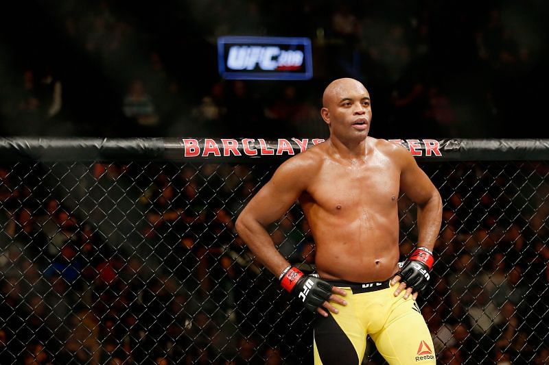UFC legend Anderson Silva was idolised by a young Israel Adesanya