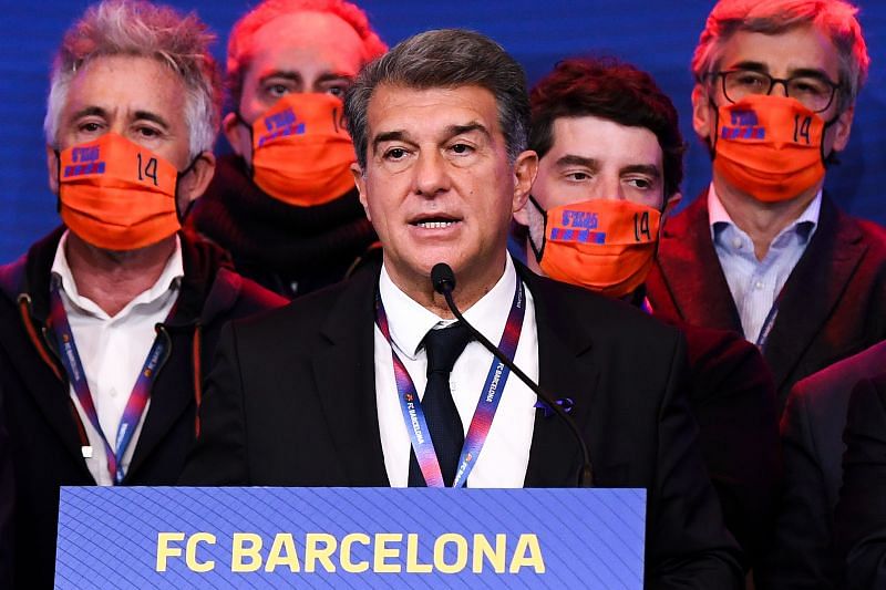 FC Barcelona&#039;s new president Joan Laporta naturally wants Lionel Messi to stay