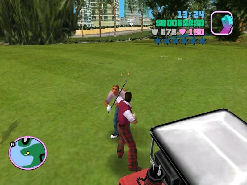Players can acquire this costume by going to the Leaf Links Country Club in GTA Vice City (Image via GTA Wiki)