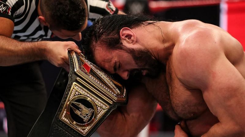 Drew McIntyre is bidding to become a three-time WWE Champion at WrestleMania 37