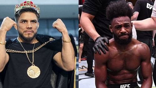 Henry Cejudo (left); Aljamain Sterling (right)