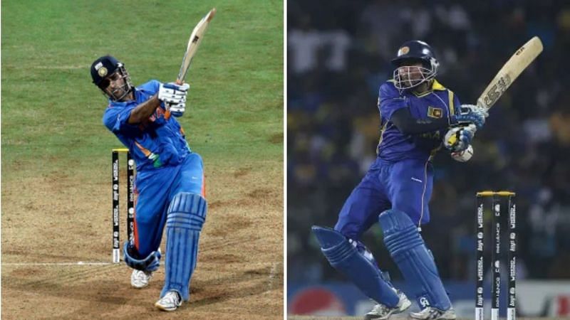MS Dhoni (L) and Tillakaratne Dilshan were missing from the video