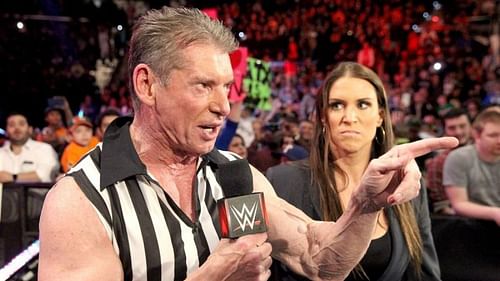 Vince McMahon and Stephanie McMahon