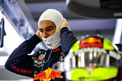 How did Sergio Perez save his Bahrain Grand Prix?