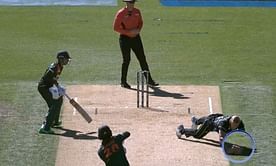 "That’s out, no it’s not" - Twitterati divided over Kyle Jamieson's 'catch'