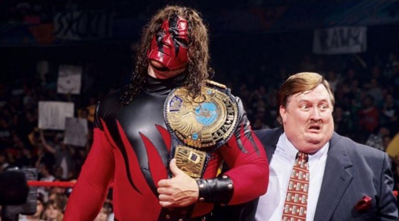 Kane as the WWE World Heavyweight Champion