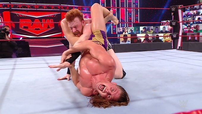 Sheamus and Riddle had a good match on RAW