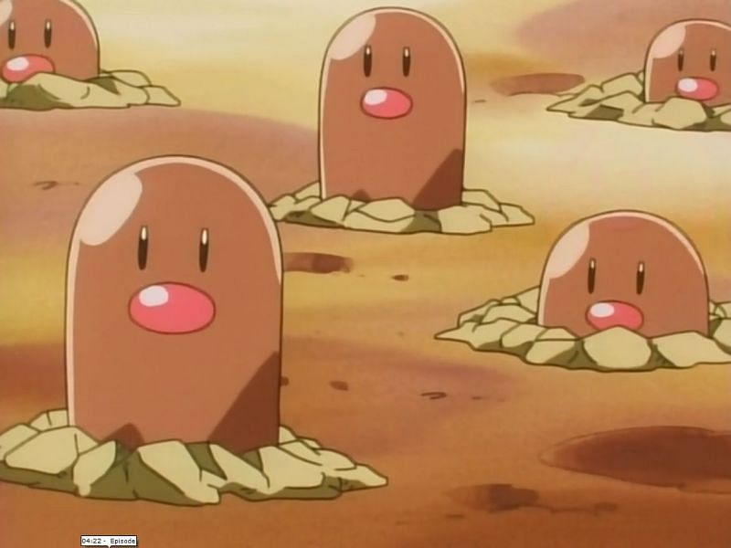 Perfect timing will be needed to snap a picture of Diglett (Image via The Pokemon Company)