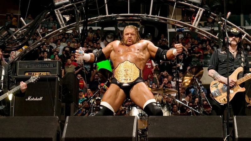 Triple H is a 14-time WWE World Heavyweight Champion