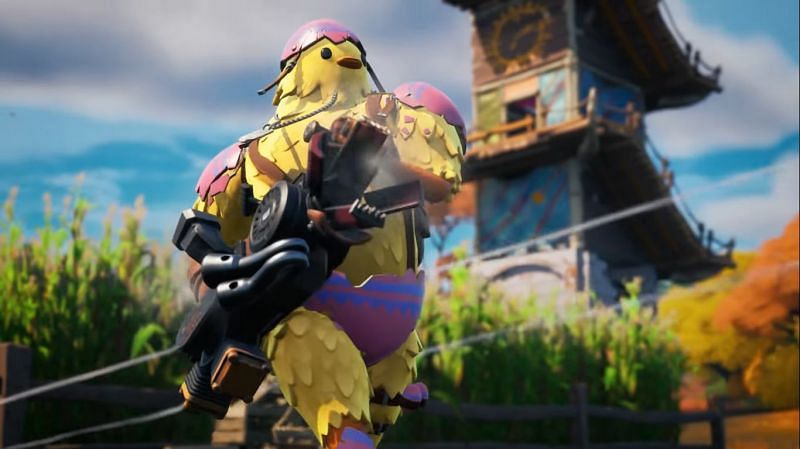 Cluck skin now available to loopers, weapon yet to come. {Image via Epic Games}